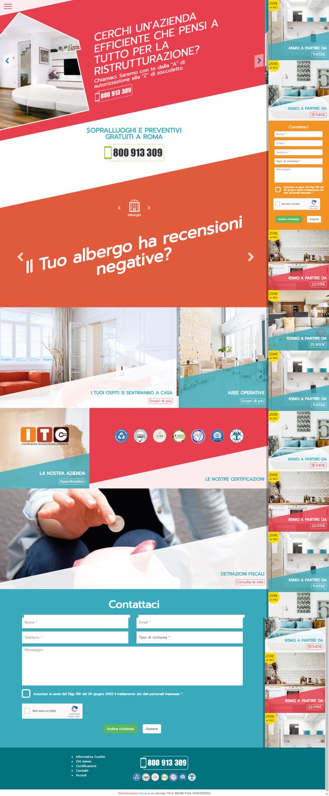 Ristrutturazione appartamenti Roma