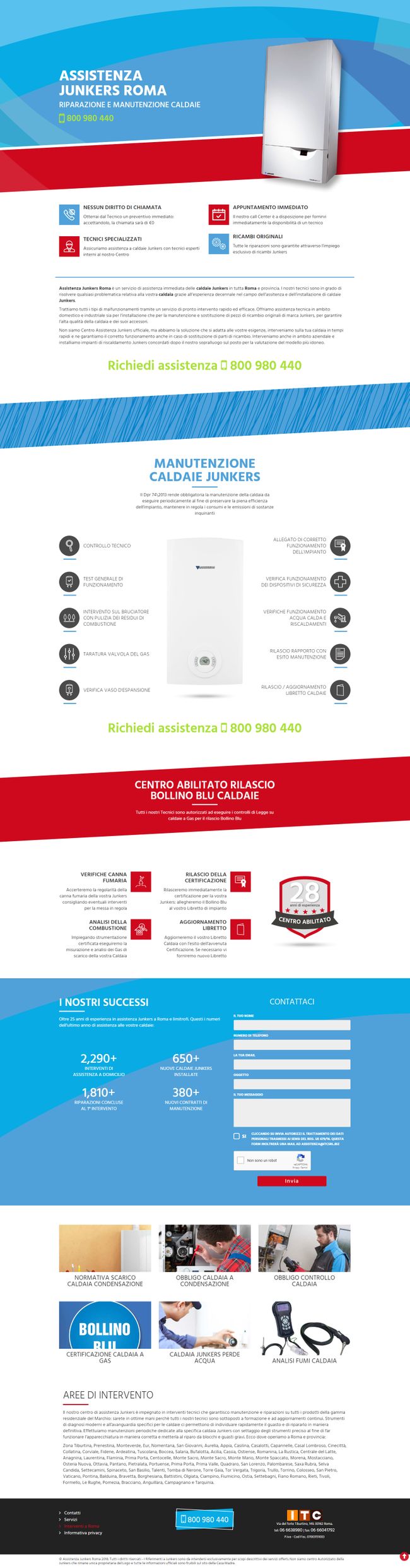 Assistenza Junkers Roma